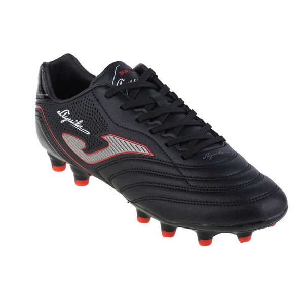 Buty piłkarskie - korki męskie, Joma Aguila. Czarne buty sportowe męskie Joma, bez zapięcia, do piłki nożnej. Za 139.99 zł.