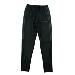 Second life - Spodnie dresowe męskie Sereno 19 Training Pants - Jak nowy. Czarne spodnie sportowe męskie Adidas, l, bez wzorów, z dresówki, do biegania. Za 106.46 zł.