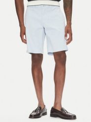 Tommy Hilfiger Szorty materiałowe Brooklyn MW0MW23563 Błękitny Regular Fit. Niebieskie szorty męskie Tommy Hilfiger, m, bez wzorów, z bawełny. Za 249.99 zł.