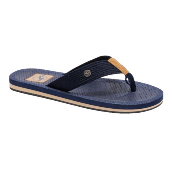 Japonki plażowe męskie Joma Estambul. Niebieskie klapki męskie Joma, z materiału, sportowe. Za 83.99 zł.