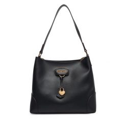 Torebka LOVE MOSCHINO. Czarne torebki do ręki damskie Love Moschino, bez wzorów, klasyczne, bez dodatków. Za 1,009.00 zł.