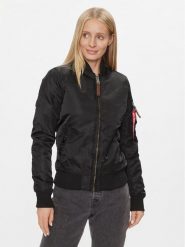 Alpha Industries Kurtka bomber MA-1 VF 59 133009 Czarny Regular Fit. Czarne kurtki damskie Alpha Industries, xl, bez wzorów, z syntetyku, bez kaptura. Za 659.99 zł.