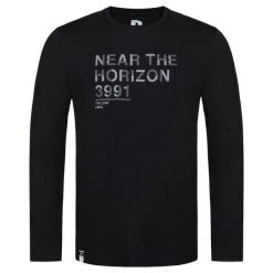 Glemo Alfons Męska Koszulka z Długim Rękawem Czarna 2XL. Czarne bluzki z długim rękawem męskie ZEAGLE, m, bez wzorów, bez kołnierzyka. Za 179.99 zł.