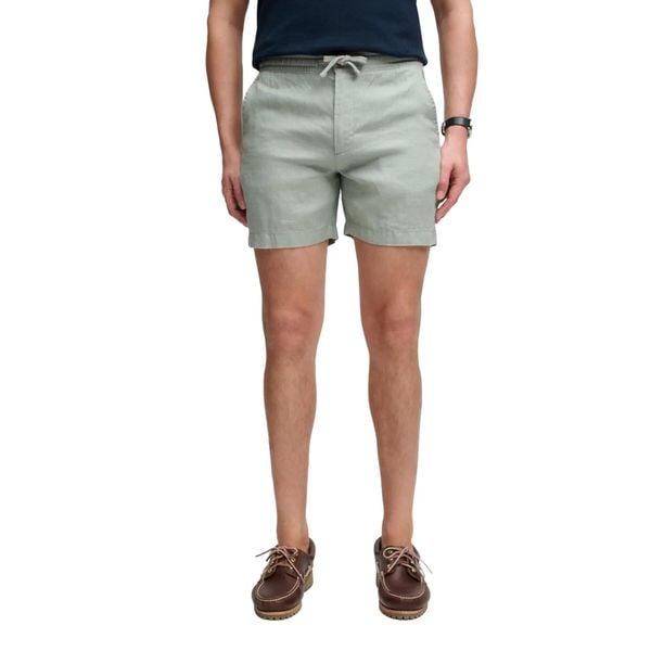 Lniane szorty Superdry. Zielone szorty męskie Superdry., na lato, l, bez wzorów, ze lnu, eleganckie. Za 345.10 zł.