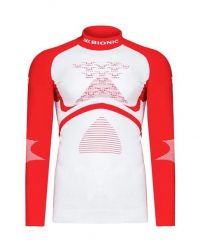 Koszulka termoaktywna męska X-Bionic Energy Accumulator 4.0 Patriot Poland. Białe koszulki sportowe męskie X Bionic, m, bez wzorów, z dzianiny, bez kołnierzyka, bez ramiączek, do biegania. Za 420.00 zł.
