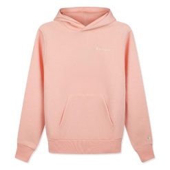 Różowa Bluza Z Kapturem Champion Damskie. Czerwone bluzy sportowe damskie Champion, s, bez wzorów, z bawełny, z kapturem, trekkingowe. Za 261.99 zł.