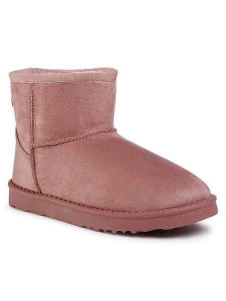 Jenny Fairy Śniegowce WSL19150-01 Różowy. Czerwone śniegowce i trapery damskie Jenny Fairy, z materiału. Za 39.99 zł.