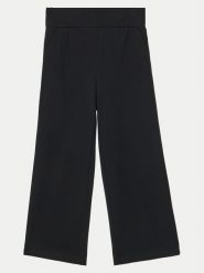 NAME IT Spodnie materiałowe 13224822 Czarny Regular Fit. Czarne spodnie materiałowe dla dziewczynek Name it, bez wzorów, z materiału. Za 119.99 zł.