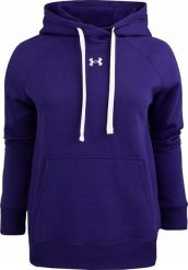 Under Armour Bluza damska Under Armour Rival Fleece HB Hoodie granatowa 1356317 468 XL. Bluzy damskie Under Armour, xl, bez wzorów, bez kaptura. Za 213.75 zł.
