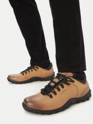Lasocki Półbuty CEO-MESSI-06 MI25 Brązowy. Brązowe półbuty na co dzień męskie Lasocki, z nubiku, bez zapięcia. Za 249.99 zł.