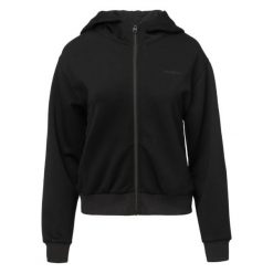 Damska Bluza Z Kapturem Igno Z Pełnym Zamkiem Błyskawicznym. Czarne bluzy damskie IGUANA, bez wzorów, z kapturem. Za 172.99 zł.