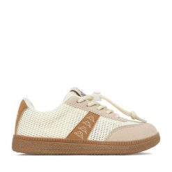 Sneakersy Kappa. Brązowe trampki i tenisówki chłopięce Kappa, bez wzorów, bez zapięcia. Za 129.99 zł.