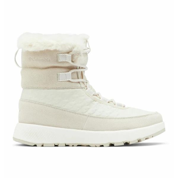 Buty Zimowe Damskie Columbia Slopeside Peak Luxe. Brązowe obuwie sportowe damskie Columbia, bez wzorów, trekkingowe. Za 349.99 zł.