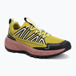 Buty turystyczne męskie Jack Wolfskin Wild Hike Low. Żółte trekkingi męskie Jack Wolfskin, przed kostkę, trekkingowe. Za 439.99 zł.