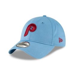 Czapka z daszkiem Phillie MLB Core Classic 2 0. Niebieskie czapki i kapelusze męskie New Era, bez wzorów. Za 122.35 zł.