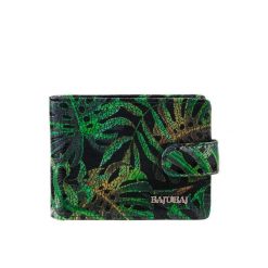 Portfel damski skórzany RFID BajuBaj PD1067s161. Zielone portfele damskie bez wzorów, ze skóry. Za 100.93 zł.