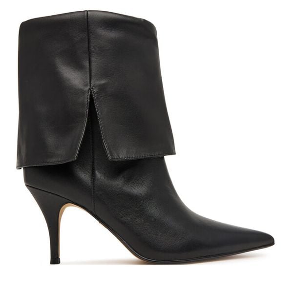 Botki Aldo. Czarne botki damskie Aldo, bez obcasa, na szpilce, bez zapięcia. Za 639.99 zł.
