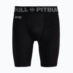 Spodenki kompresyjne męskie Pitbull West Coast Performance Compression. Krótkie spodenki sportowe męskie PITBULL, l, bez wzorów, z materiału. Za 139.00 zł.