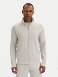 BOSS Bluza Mix&Match 50515307 Beżowy jasny Regular Fit. Brązowe bluzy męskie Boss, m, bez wzorów, z bawełny, bez kaptura. Za 279.99 zł.