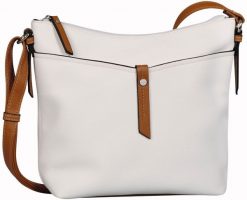 Tom Tailor rankinė Novara, baltai ruda. Brązowe torby i plecaki dziecięce Lucky Star. Za 254.94 zł.