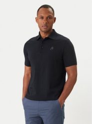 KARL LAGERFELD Polo 745750 562221 Granatowy Regular Fit. Niebieskie koszulki polo męskie KARL LAGERFELD, l, bez wzorów, z bawełny, bez ramiączek. Za 429.99 zł.