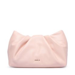 Torebka Furla. Czerwone torebki do ręki damskie Furla, bez wzorów, bez dodatków. Za 919.99 zł.