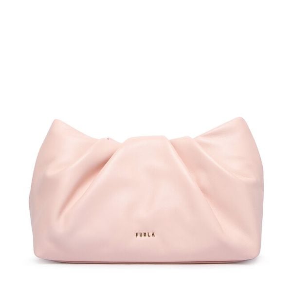 Torebka Furla. Czerwone kopertówki damskie Furla, bez wzorów, bez dodatków. Za 919.99 zł.