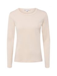 Marie Lund koszulka z długim rękawem Kobiety Bawełna (100%) beżowy, S. Brązowe t-shirty damskie Marie Lund, s, bez wzorów, z bawełny, bez kołnierzyka. Za 149.95 zł.