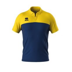 Polo Errea Bob. Niebieskie koszulki sportowe damskie ERREA, bez wzorów, bez kołnierzyka, bez ramiączek. Za 201.00 zł.