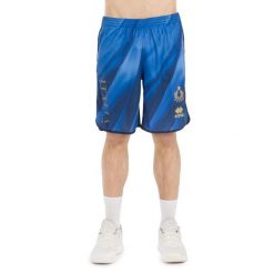 Spodenki Krótkie Errea Naz. Italia Volley Bermuda T. Libero Man Ad Dorośli. Niebieskie krótkie spodenki sportowe męskie ERREA, l, bez wzorów, z materiału, na fitness i siłownię. Za 211.99 zł.