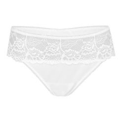 Stringi "Ula" w kolorze białym. Stringi damskie marki Kinga. W wyprzedaży za 32.95 zł.