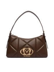 LOVE MOSCHINO Torebka JC4032PP1PLC0300 Brązowy. Brązowe torebki do ręki damskie Love Moschino, bez wzorów, ze skóry, bez dodatków. Za 879.99 zł.