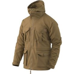 Kurtka męska Helikon-Tex SAS Smock Duracanvas. Brązowe kurtki męskie HELIKON-TEX, m, bez wzorów, trekkingowe. Za 392.99 zł.