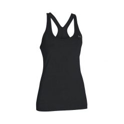 Koszulka bez rękawów damska Under Armour Racer Tank. Czarne obuwie sportowe damskie Under Armour, bez wzorów, na fitness i siłownię. Za 149.00 zł.