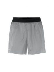 Craft Reflective Shorts M — odblaskowe spodenki biegowe srebrne – Silver. Szare szorty męskie Craft, m, bez wzorów. Za 280.00 zł.
