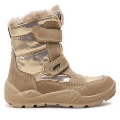 Śniegowce Primigi. Brązowe śniegowce dziewczęce Primigi, z gore-texu, bez zapięcia. Za 459.99 zł.