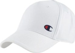 Czapka z daszkiem dla dzieci Champion Baseball biała 805976 WW001. Białe czapki dla dzieci Champion, bez wzorów. Za 51.27 zł.