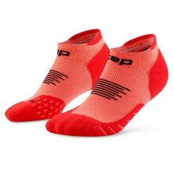 Damskie skarpety kompresyjne do biegania stopki sportowe Core Run. Brązowe skarpety damskie CEP, bez wzorów, z elastanu. Za 74.00 zł.