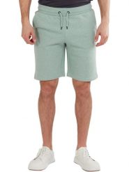 Spodenki fitness męskie Fundango Delon Sweatshort. Niebieskie krótkie spodenki sportowe męskie Fundango, m, bez wzorów, z bawełny, na fitness i siłownię. Za 299.00 zł.