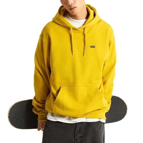 Bluza polarowa VANS LEFT CHEST II LOOSE PO Żółty. Żółte bluzy męskie Vans, m, bez wzorów, z polaru, bez kaptura. Za 344.50 zł.