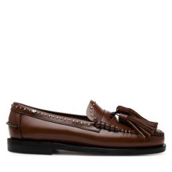 Loafersy Weekend Max Mara. Brązowe mokasyny damskie Weekend Max Mara. Za 1,199.00 zł.