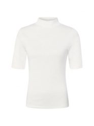 Brookshire Koszulka Kobiety Bawełna biały, S. Białe t-shirty damskie brookshire, s, bez wzorów, z bawełny, biznesowe, bez kołnierzyka. Za 99.95 zł.