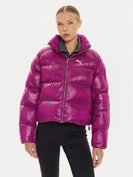 Puma Kurtka zimowa 626514 Różowy Relaxed Fit. Czerwone kurtki damskie Puma, na zimę, xl, bez wzorów, z syntetyku, bez kaptura. Za 489.99 zł.