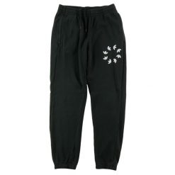 Second life - Adidas spodnie dresowe męskie Originals - Jak nowy. Czarne spodnie sportowe męskie Adidas, m, bez wzorów, z dresówki, do biegania. Za 127.76 zł.