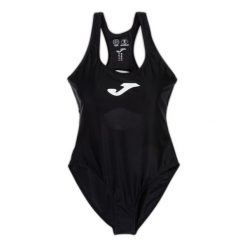 Damski kostium kąpielowy Joma Shark. Czarne kostiumy jednoczęściowe damskie Joma, m, bez wzorów, klasyczne, do pływania. Za 229.60 zł.