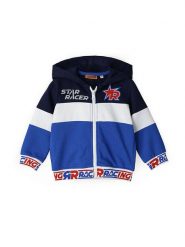 Original Marines Bluza DDP0256NM Niebieski Regular Fit. Niebieskie bluzy dla chłopców Original Marines, bez wzorów, z bawełny, bez ramiączek, bez kaptura. Za 59.99 zł.