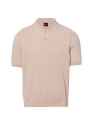 BOSS Orange koszulka polo z dzianiny z kapokiem - Asac Mężczyźni Bawełna różowy, L. Czerwone koszulki polo męskie Boss Orange, l, bez wzorów, z bawełny, eleganckie, bez ramiączek. Za 329.95 zł.