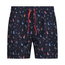 Szorty męskie plażowe CMP 35R7887. Czerwone krótkie spodenki sportowe męskie CMP, m, bez wzorów. W wyprzedaży za 74.99 zł.