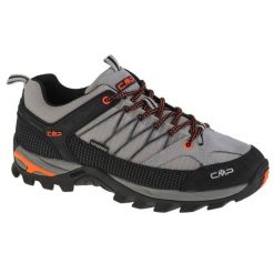 Buty CMP Rigel Low 3Q54457-75UE szare. Szare trekkingi męskie przed kostkę. Za 579.48 zł.