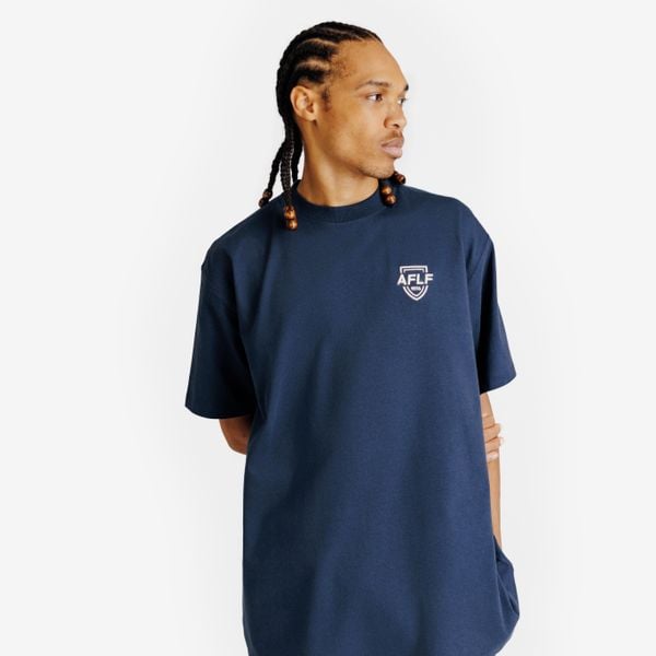 Koszulka z grafiką unisex Heritage. Czerwone t-shirty damskie Decathlon, xl, bez wzorów, z bawełny, bez kołnierzyka. Za 69.99 zł.